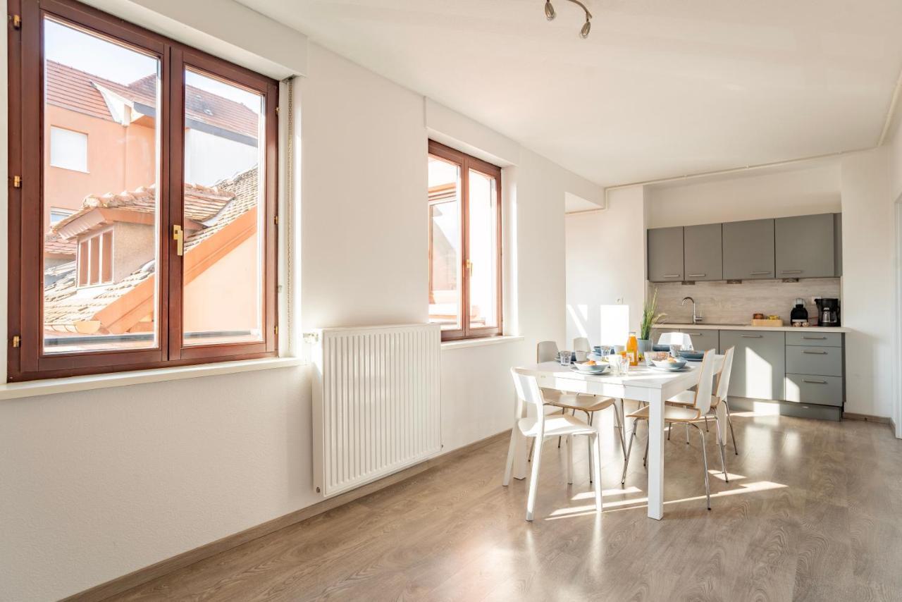 Апартаменты Le Manoir De Cyrielle A 10 Min Du Centre De Strasbourg Bischheim Экстерьер фото